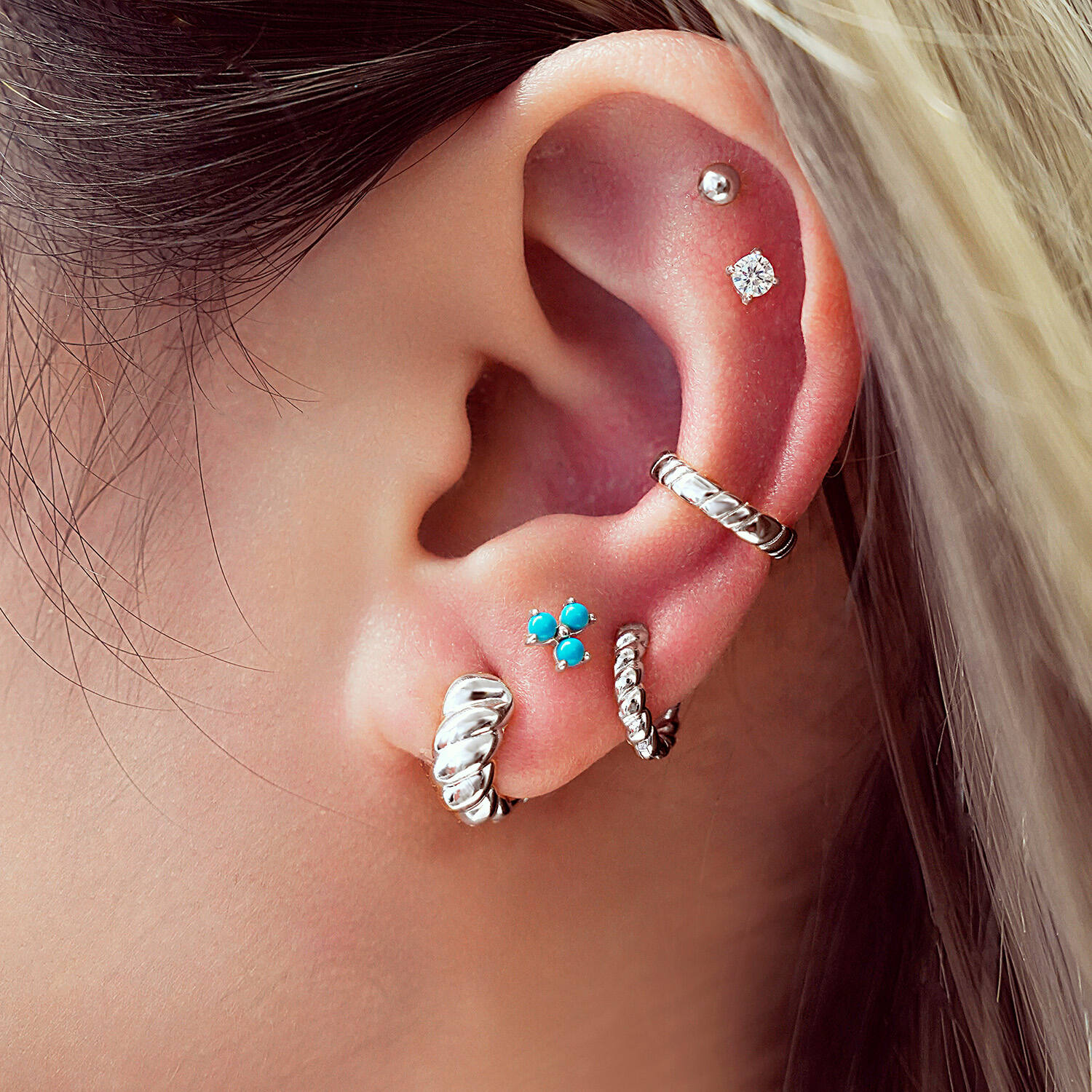  Chill Voyager - Earrings - Silver / Rhodium plated